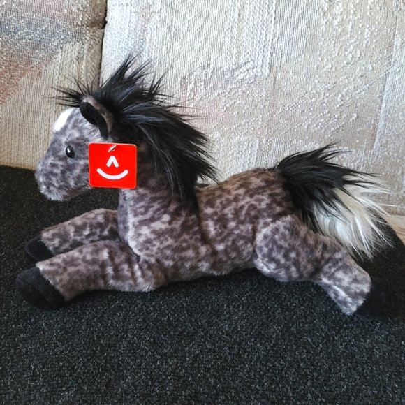 *NEW* AURORA Jack Dapple Grey Horse Pony Plush 11" 2022 - Picture 2 of 7